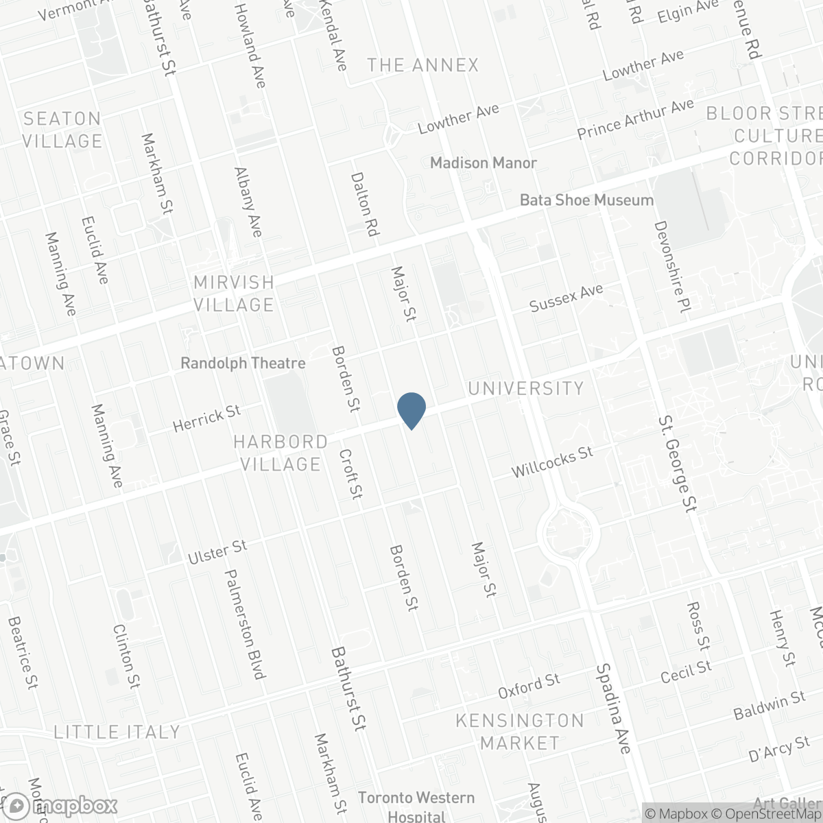 154 HARBORD STREET, Toronto, Ontario M5S 1H2